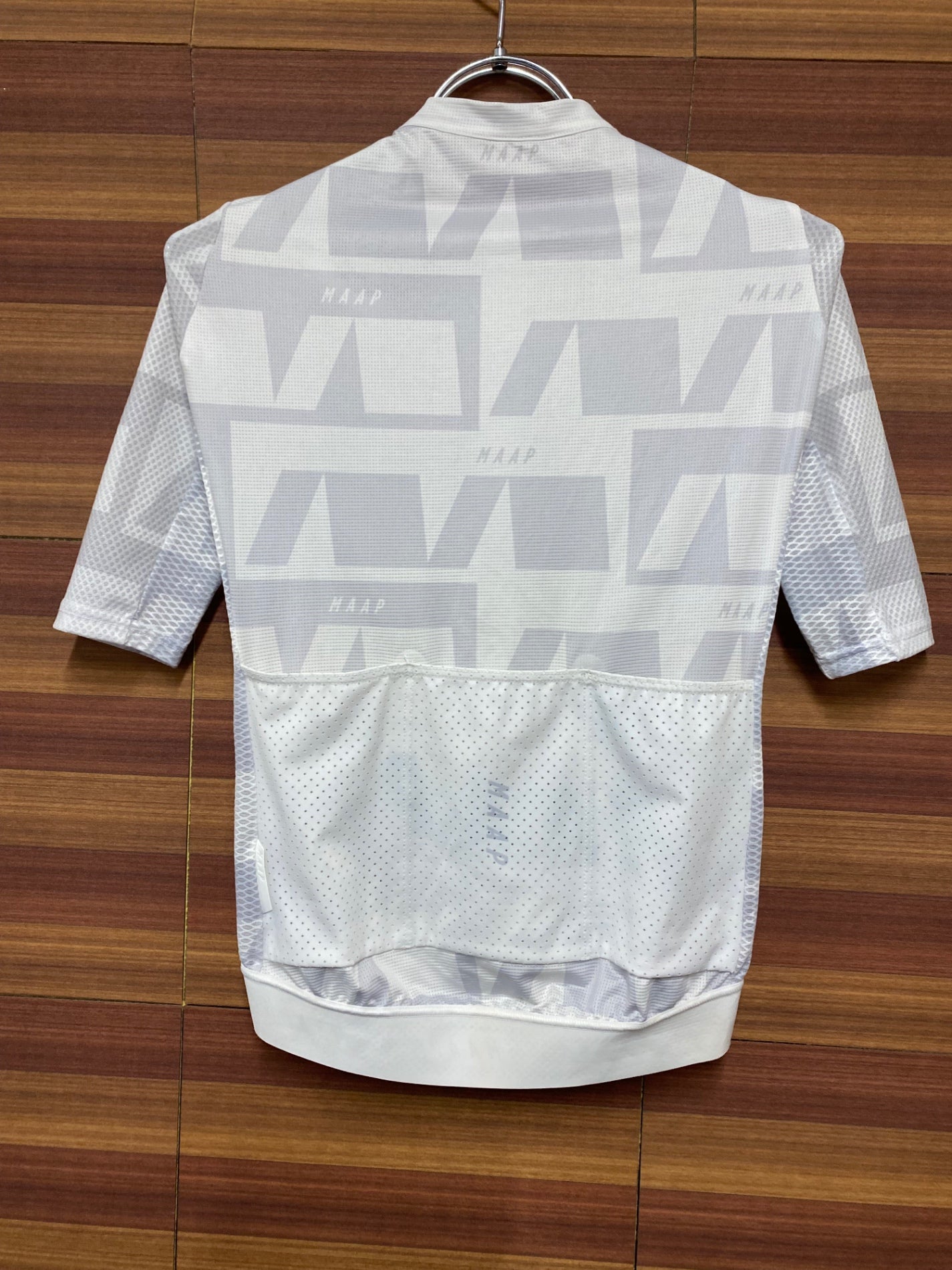 IM497 マープ MAAP WOMEN'S PRO FIT JERSEY 半袖 サイクルジャージ 白 XS レディース ※裾ゴム色