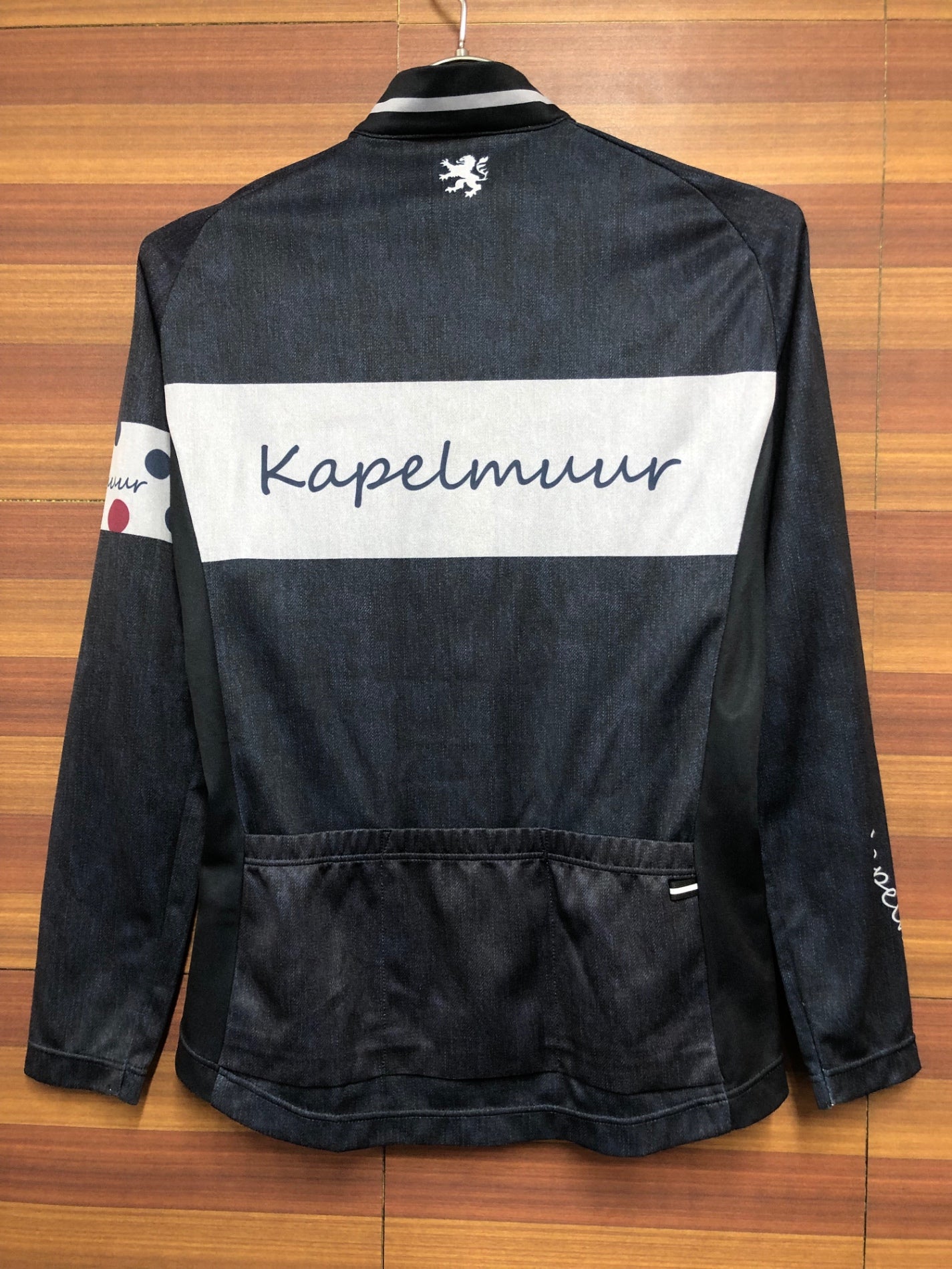 IE452 カペルミュール KAPELMUUR 長袖 サイクルジャージ 紺 グレー 38