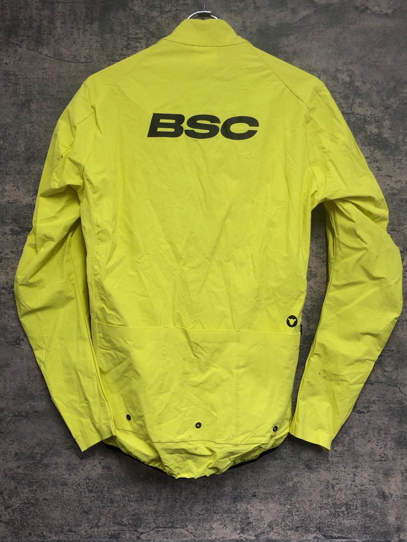 IX197 ブラックシープ BLACK SHEEP MEMBRANE JACKET 長袖 サイクルジャケット 黄 M