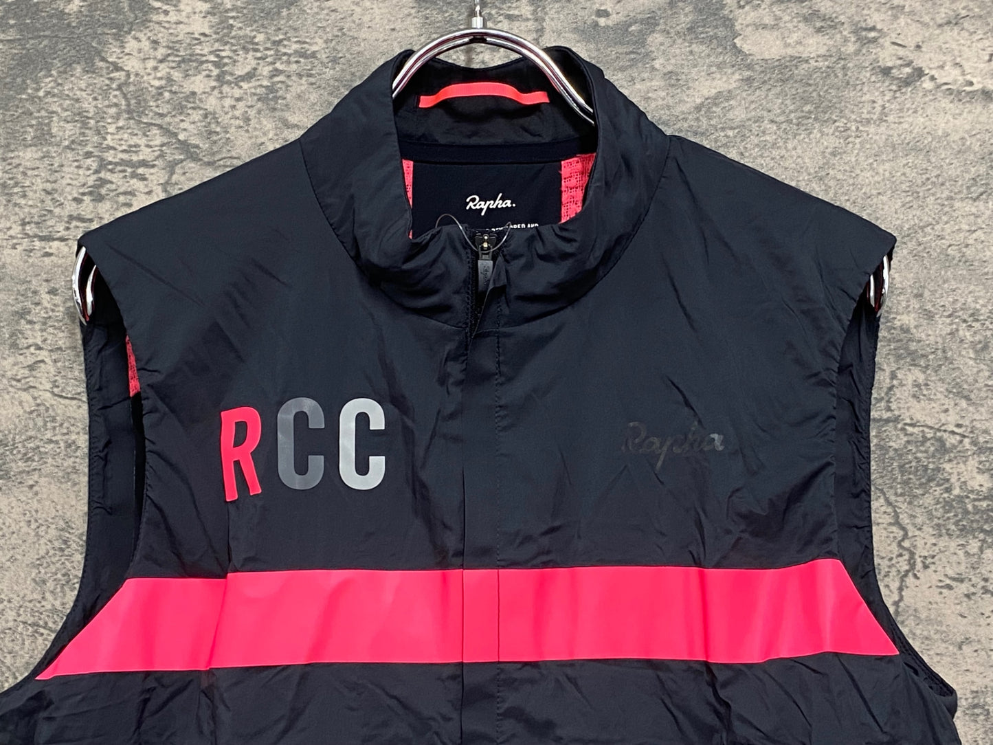 JA342 ラファ Rapha RCC PRO TEAM INSULATED GILET ジレ サイクルベスト 黒 XXL