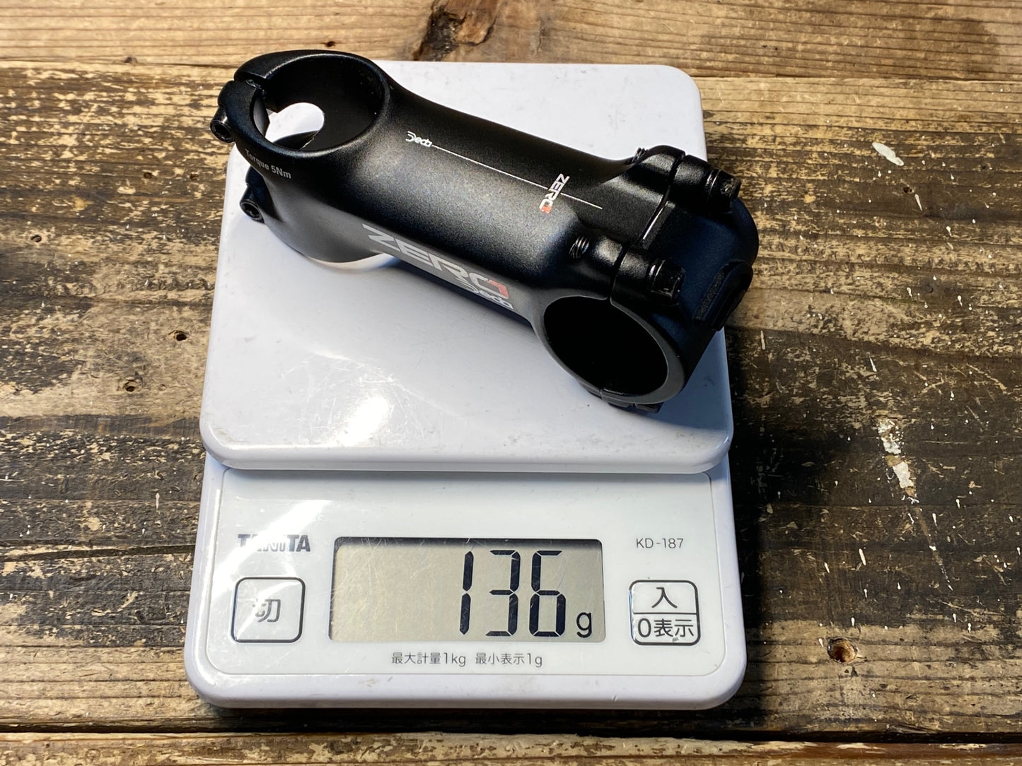 IX792 デダ Deda ZERO1 アルミステム 黒 80mm Φ31.7 OS