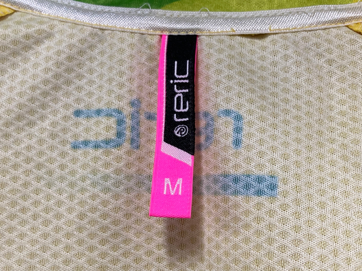 IL511 レリック reric 半袖サイクルジャージ 黄色 M レディース