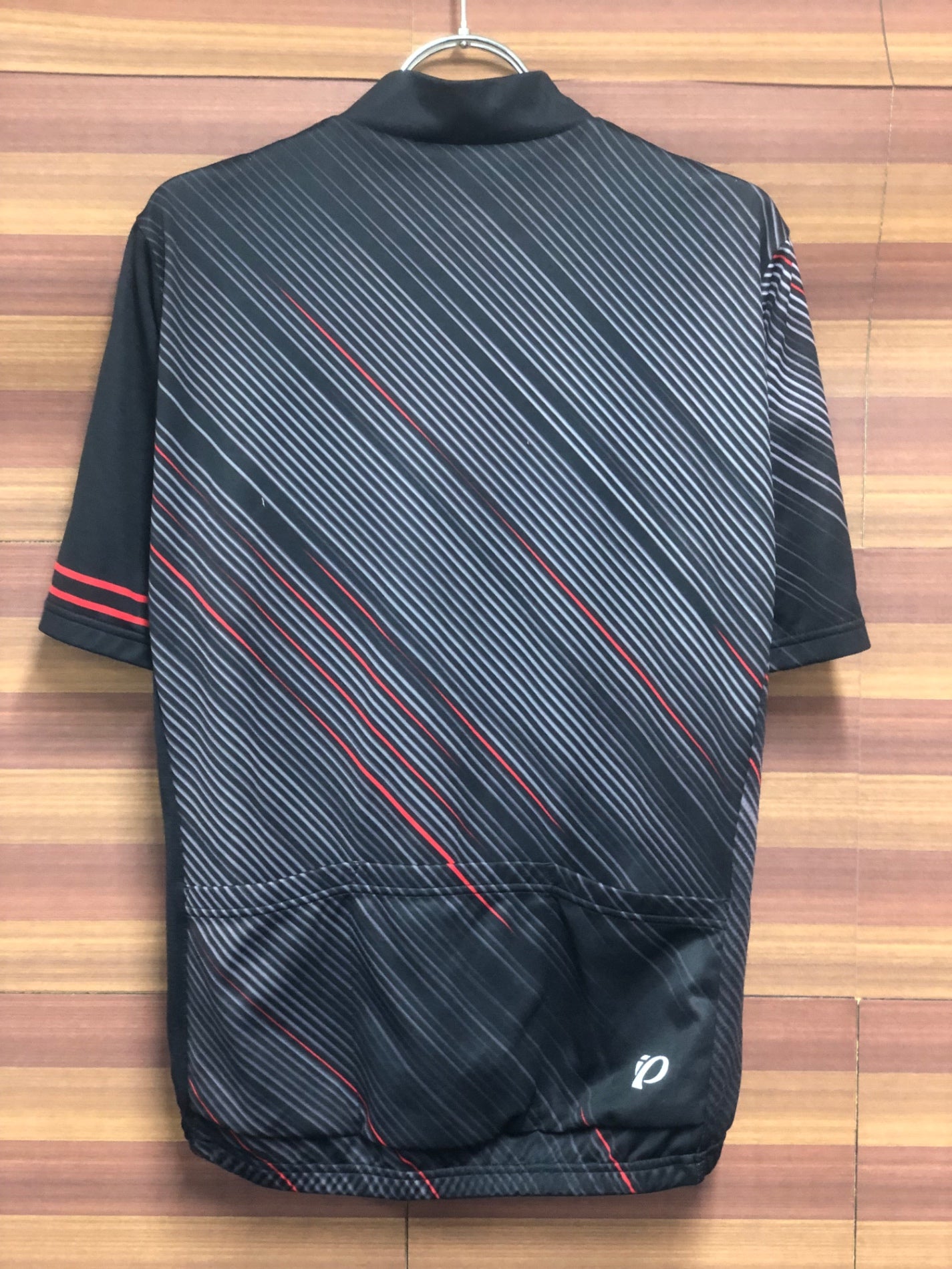 IO715 パールイズミ PEARL iZUMi 半袖 サイクルジャージ 黒 L