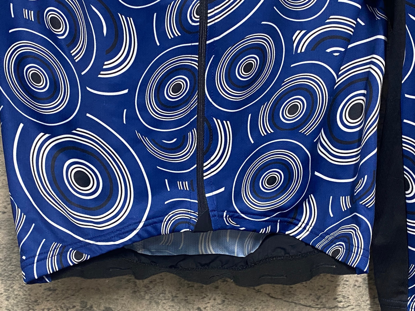 JB910 アソス ASSOS MILLE GT SUMMER LS JERSEY 長袖 サイクルジャージ 青 S ※スレ