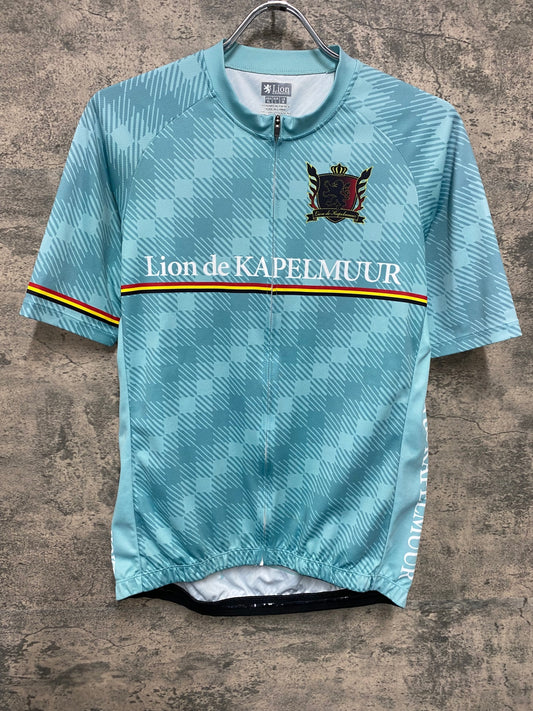 IY595 カペルミュール KAPELMUUR 半袖 サイクルジャージ 水色 XL