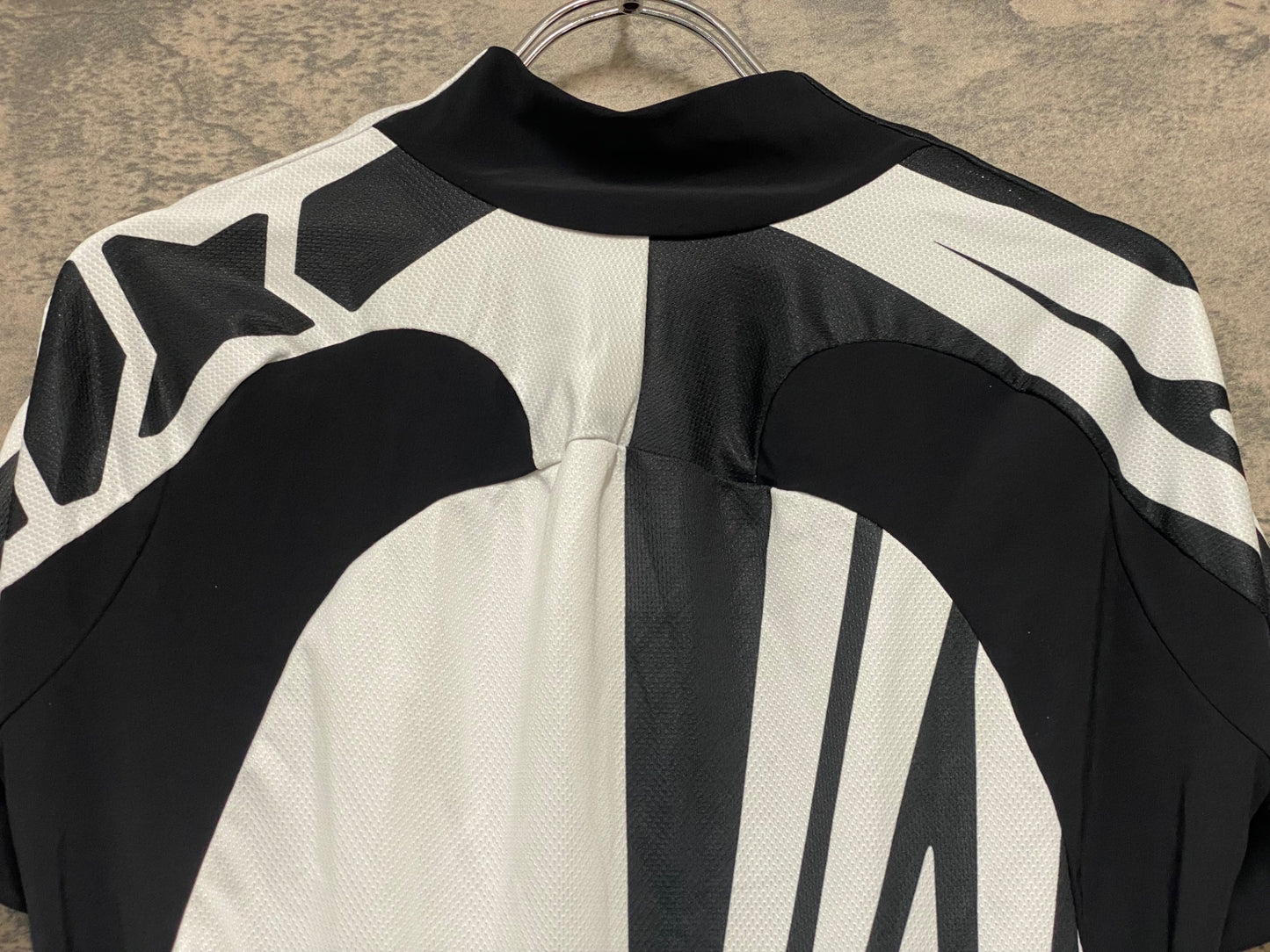 JB902 アソス ASSOS CAPE EPIC XC EVO7 OFFROAD RALLY 半袖 サイクルジャージ 白 黒 S