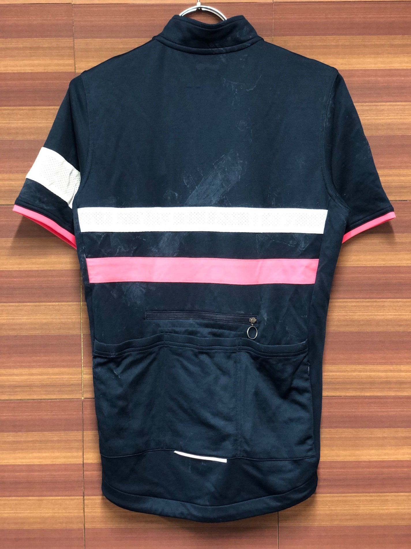 IM243 ラファ Rapha BREVET JERSEY 半袖 サイクルジャージ ネイビー M
