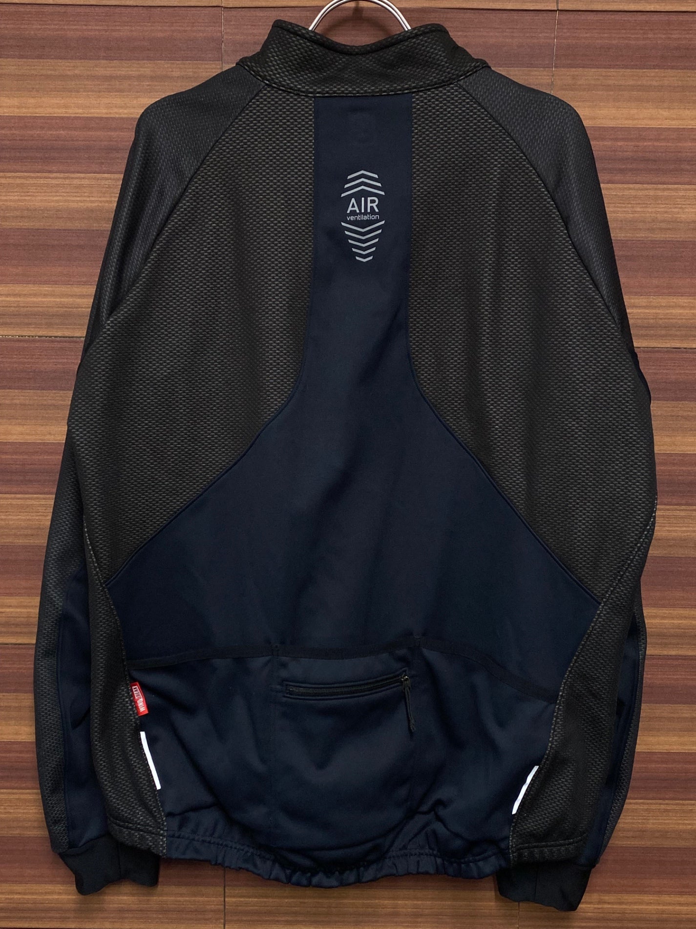 IQ254 パールイズミ PEARL iZUMi 長袖 サイクルジャケット 黒 BXL 裏起毛 WINDBREAK