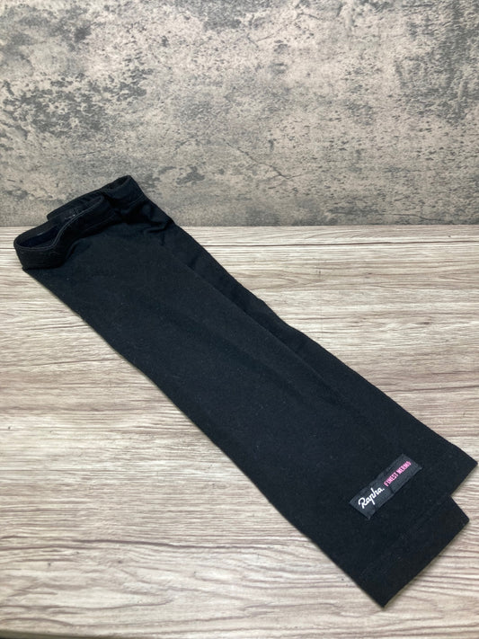 JB677 ラファ Rapha MERINO アームカバー 黒 L