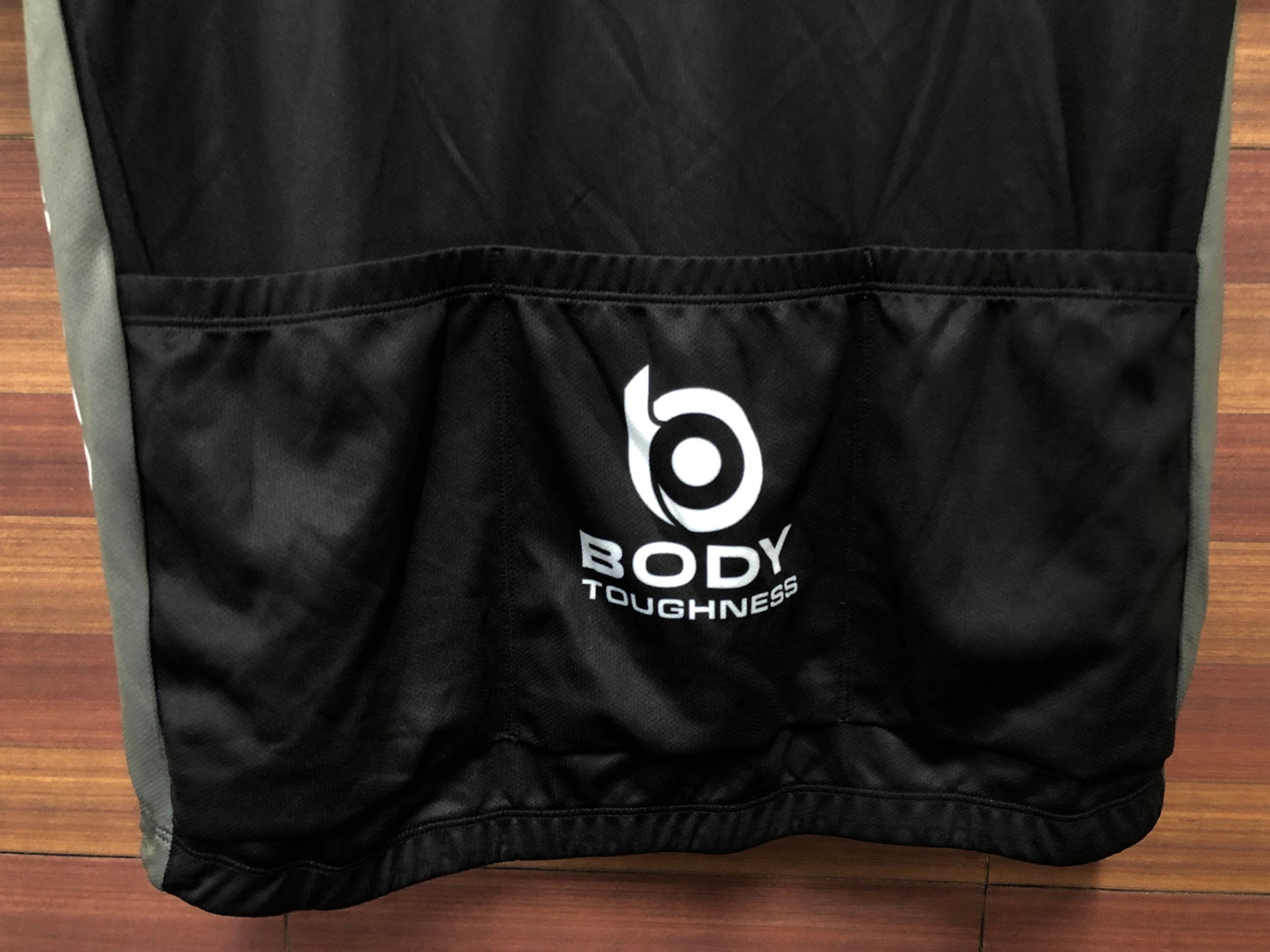 IS984 アウローラ AURORA 半袖 サイクルジャージ 黒 L おたふく手袋