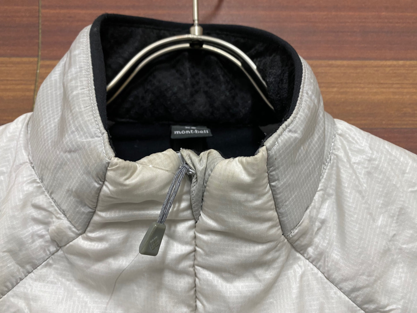 IP339 モンベル mont-bell 長袖 サイクルジャケット 中綿 白 XS