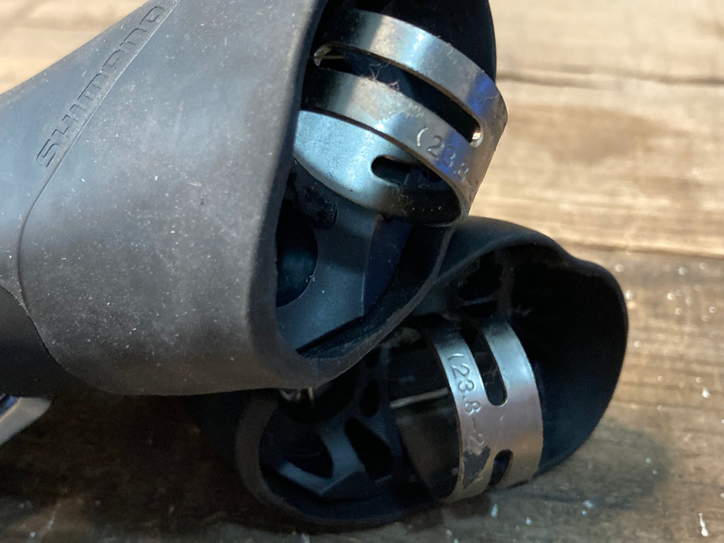 IR979 シマノ SHIMANO ソラ SORA ST-R3000 STIレバー 2x9S ※右レバー動作不良のためジャンク