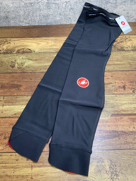 IV865 カステリ CASTELLI THERMOFLEX LEGWARMER レッグウォーマー 黒 S