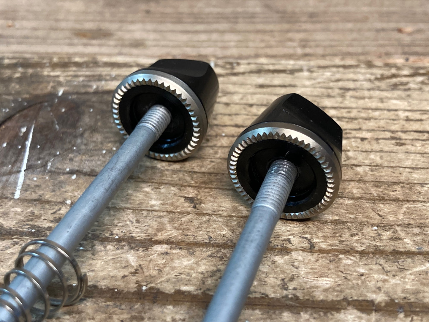 JA660 DT SWISS RWS クイックスキュワー 100/130mm スチールシャフト 前後セット