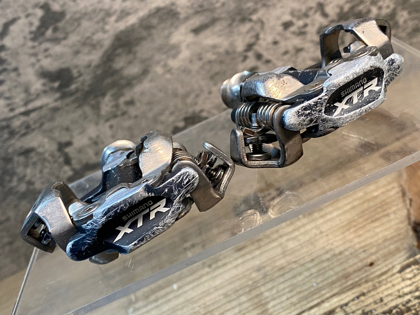 IY282 シマノ SHIMANO XTR PD-M980 ビンディングペダル SPD