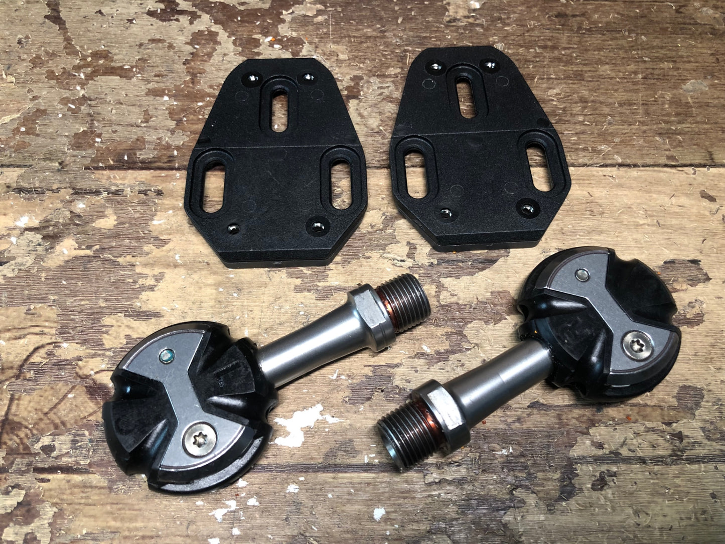 IK145 スピードプレイ SPEEDPLAY ゼロ ZERO ビンディングペダル ステンレスシャフト 黒