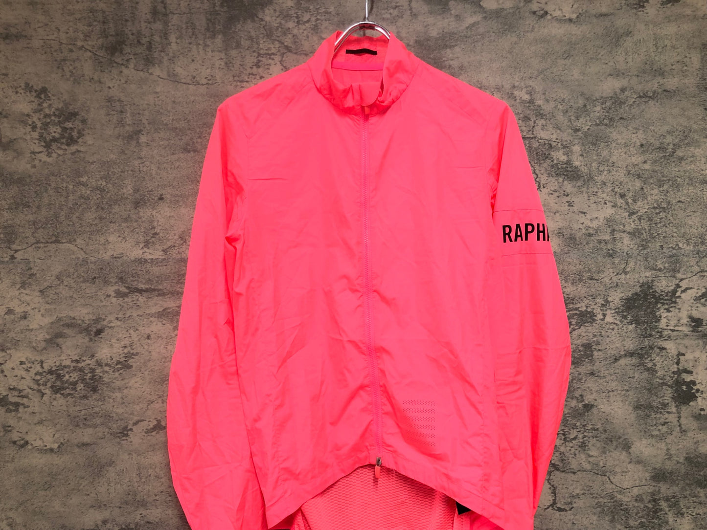 IV519 ラファ Rapha PRO TEAM LIGHTWEIGHT WIND JACKET 長袖 ウインドジャケット ピンク S