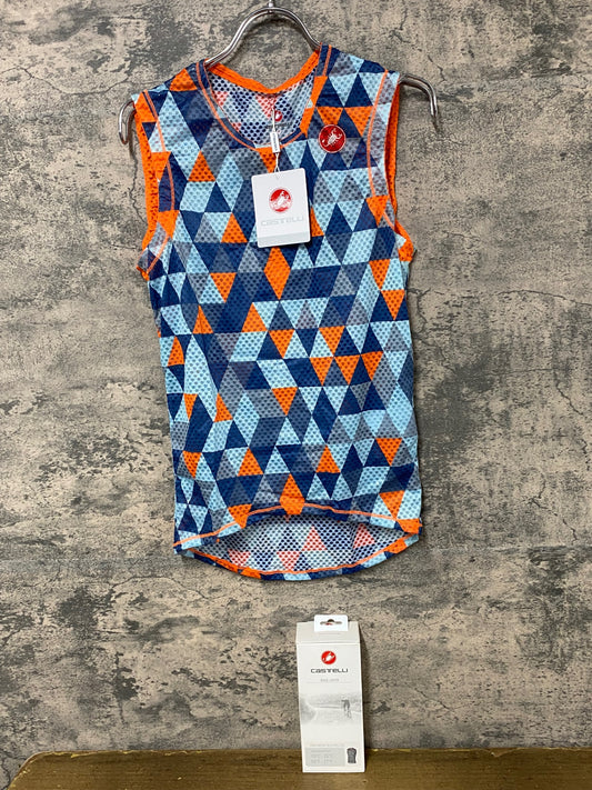 IV740 カステリ CASTELLI PRO MESH ノースリーブ ベースレイヤー グレー M