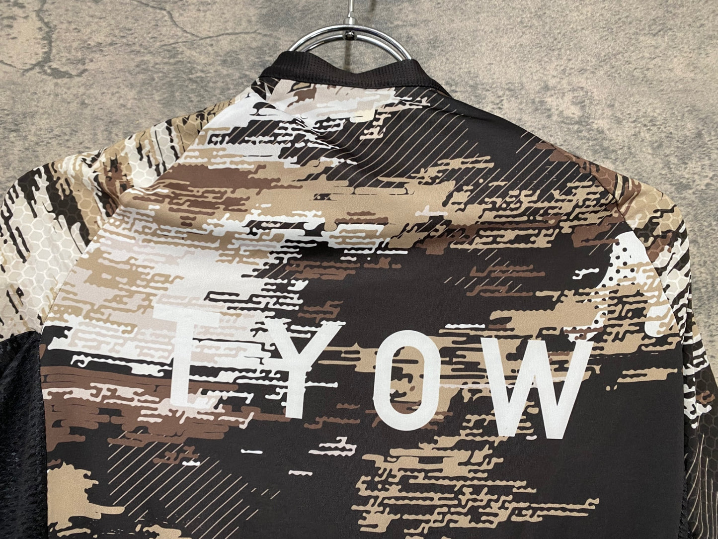 IU470 イサドア Isadore 半袖 サイクルジャージ M 茶 白 TOKYO Wheels