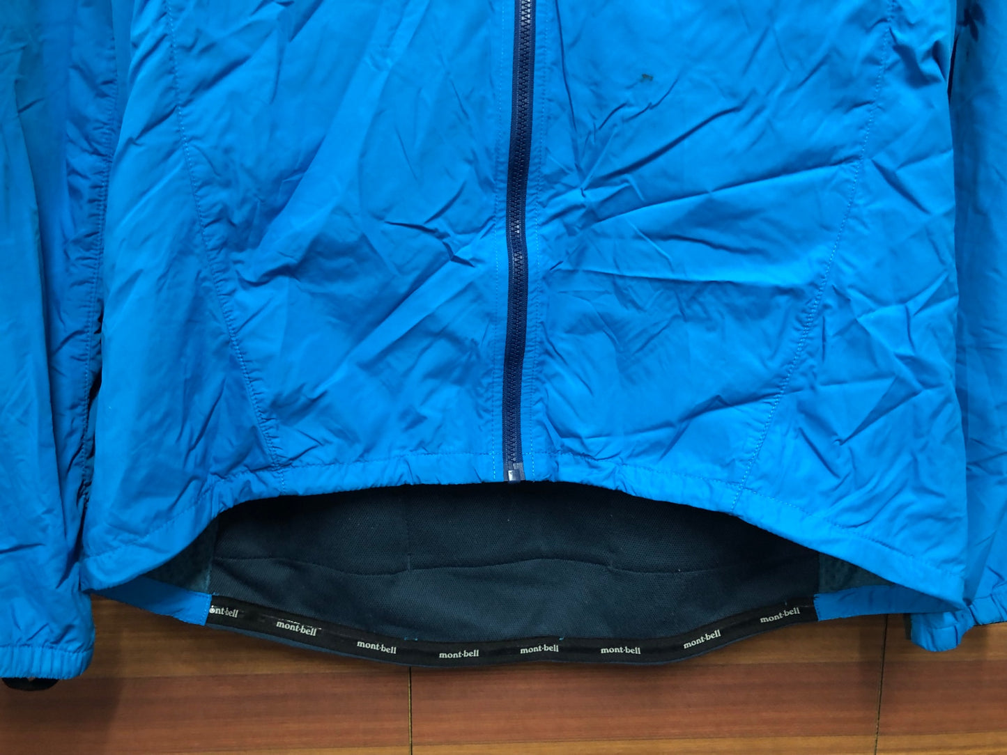 IP108 モンベル mont-bell 長袖 サイクルジャケット 水色 M