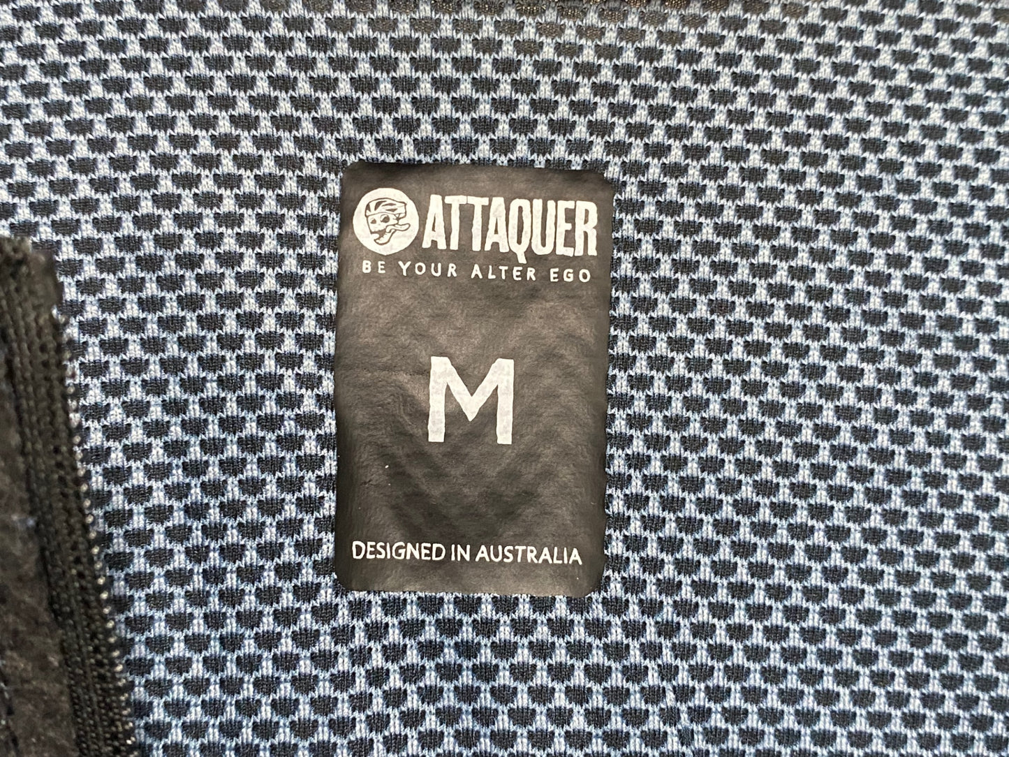 IY690 アタッカー ATTAQUER 半袖 サイクルジャージ 黒 M