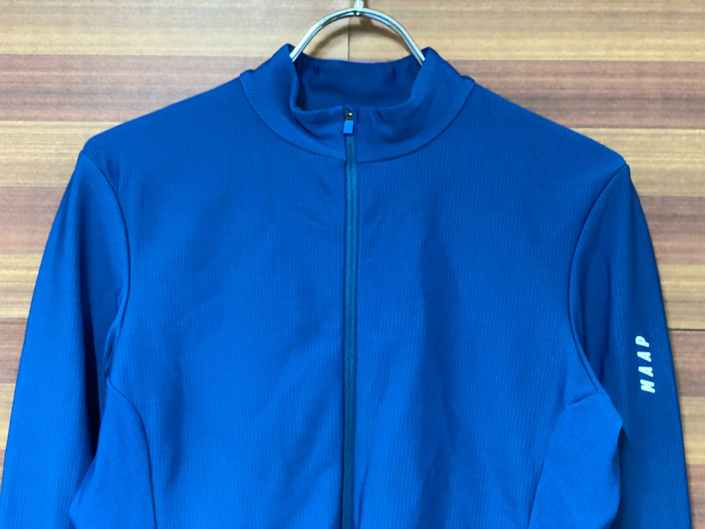 IM862 マープ MAAP 長袖 サイクルジャージ 裏起毛 L 紺