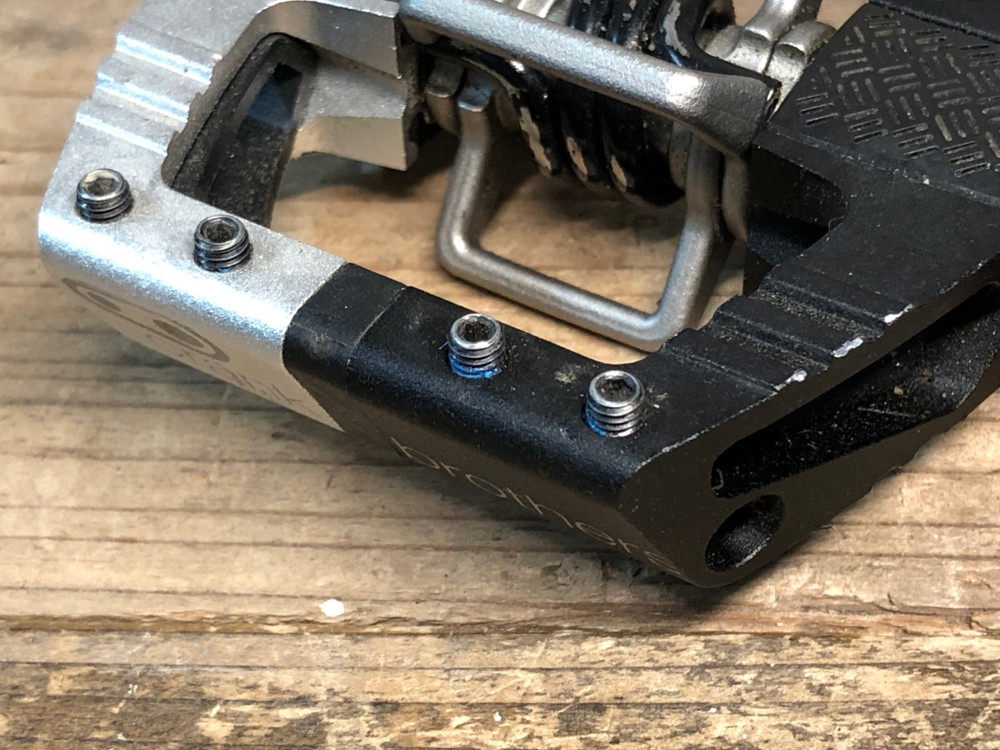 IY818 クランクブラザーズ CRANK BROTHERS マレット MALLET E ビンディングペダル 黒シルバー