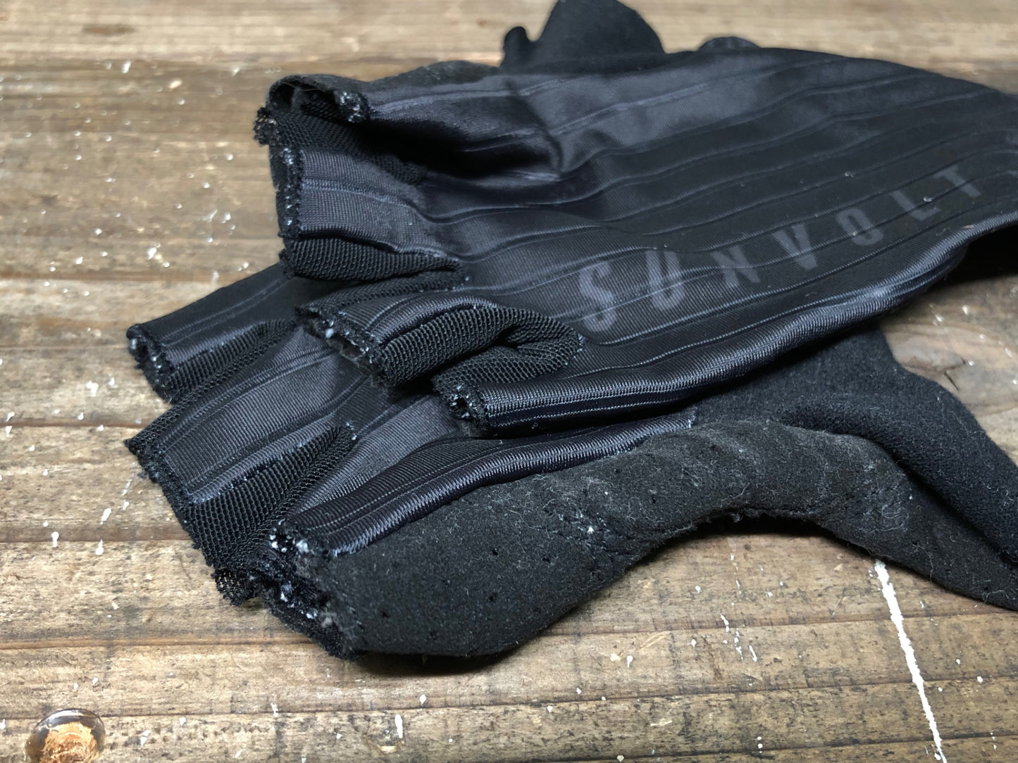 IN993 サンボルト SUNVOLT 指切 サイクルグローブ 黒 M