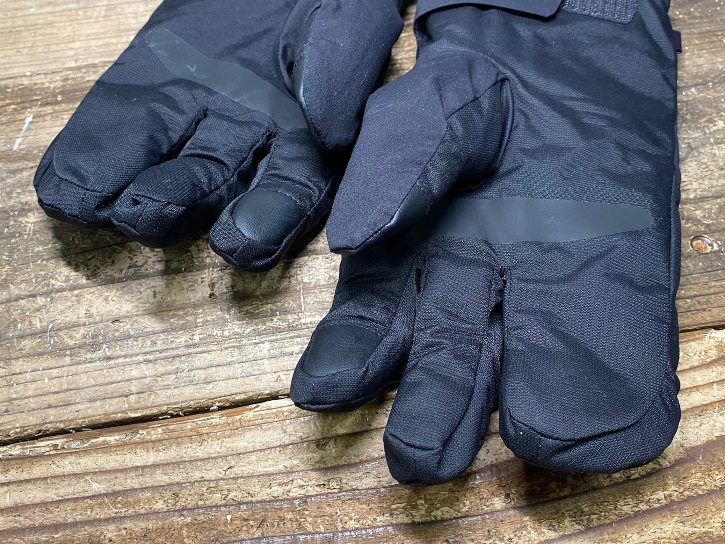 IU953 パスノーマルスタジオ PAS NORMAL STUDIOS Logo Deep Winter Lobster Gloves ウインターグローブ 黒 S 裏起毛