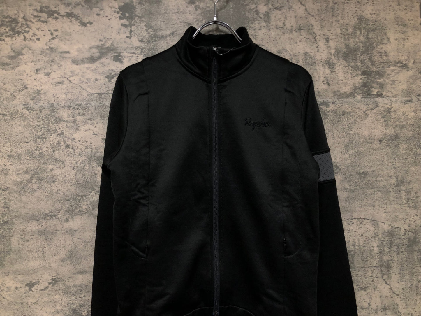 IY454 ラファ Rapha WINTER JERSEY 長袖 サイクルジャケット 黒 S 裏起毛