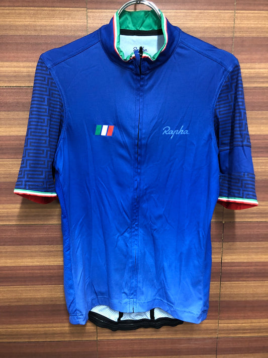 IO651 ラファ Rapha Lightweight Country 半袖 サイクルジャージ M ブルー