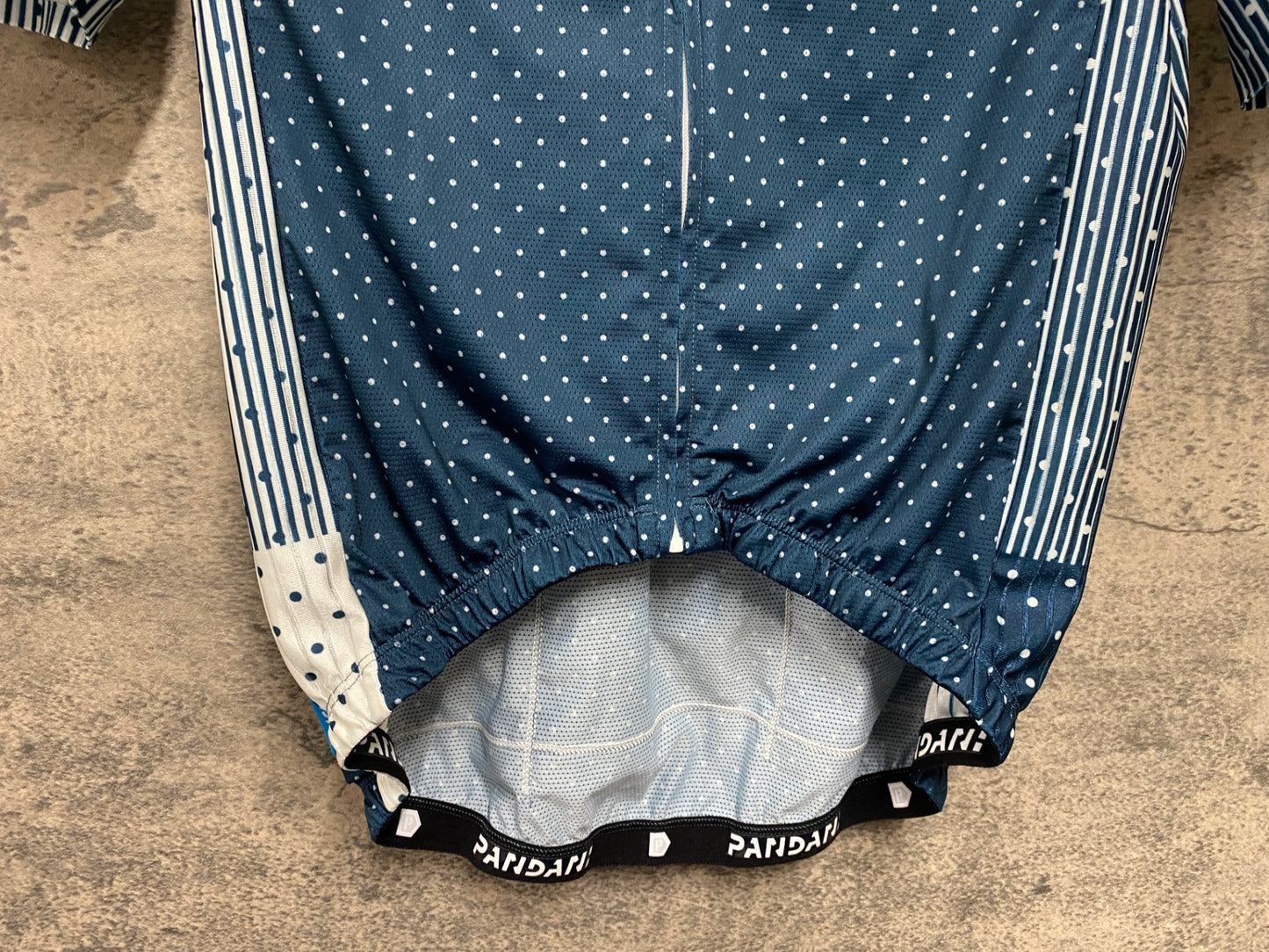 JC543 パンダーニ Pandani 半袖サイクルジャージ 紺 M