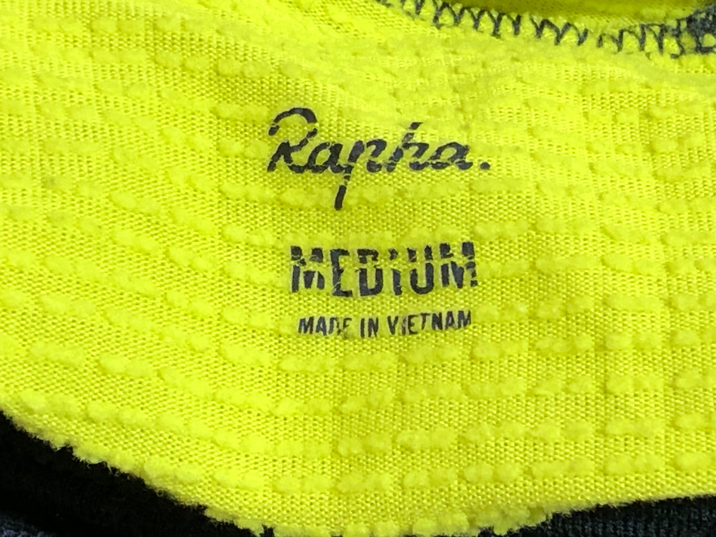 IQ661 ラファ Rapha PRO TEAM THERMAL BASE LAYER 長袖 ベースレイヤー 黒黄 M