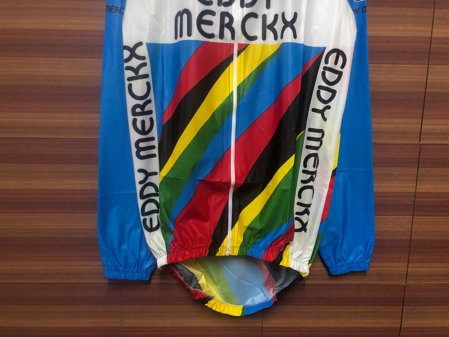 ID341 ジョルダーナ GIORDANA 長袖サイクルジャージ 青 M Eddy Merckx ビンテージ