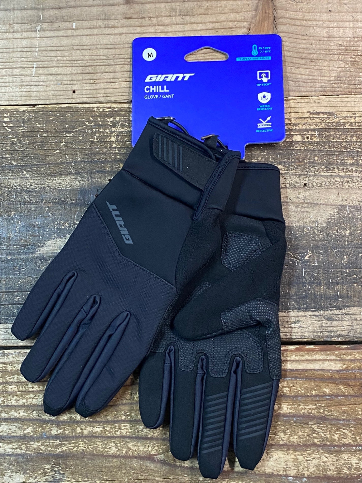 IV967 ジャイアント GIANT CHILL LITE グローブ 黒 M