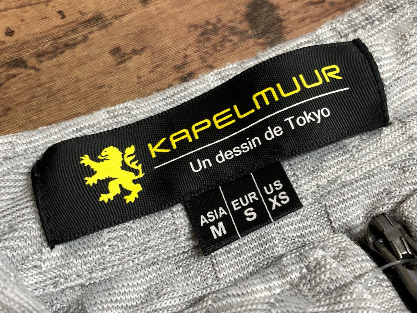 IM187 カペルミュール KAPELMUUR 半袖サイクルジャージ グレー M