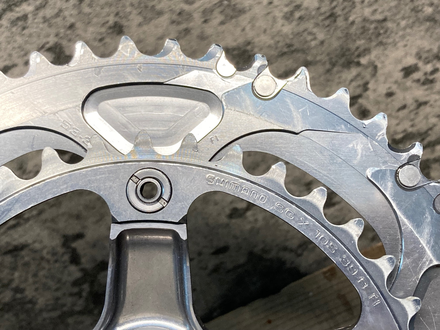 IO270 シマノ SHIMANO デュラエース DURA-ACE FC-7800 クランクセット 170mm 53/39T