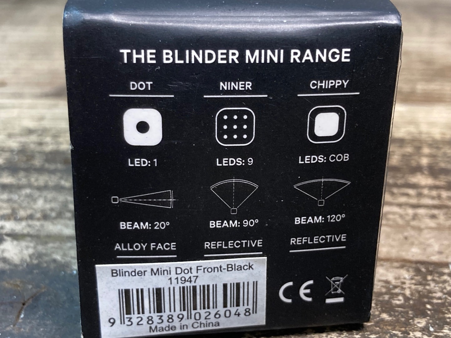 IR301 ノグ knog Blinder MINI DOT フロントライト