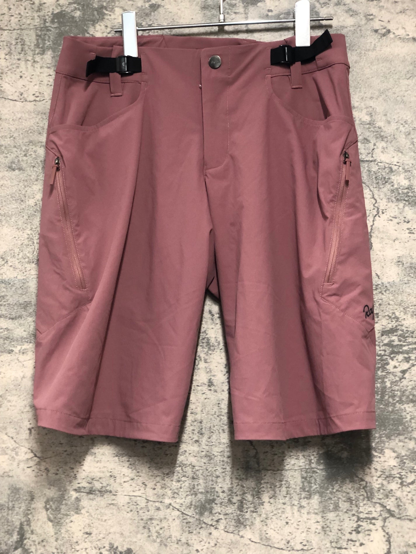 JC967 ラファ Rapha TRAIL SHORTS サイクルパンツ ピンク S 膝丈