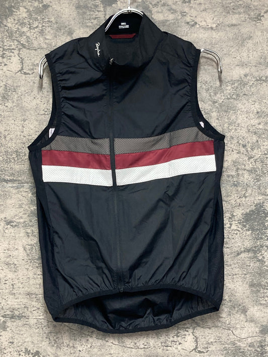 IY109 ラファ Rapha BORDEAUX PARIS ジレ サイクルベスト XS ブラック