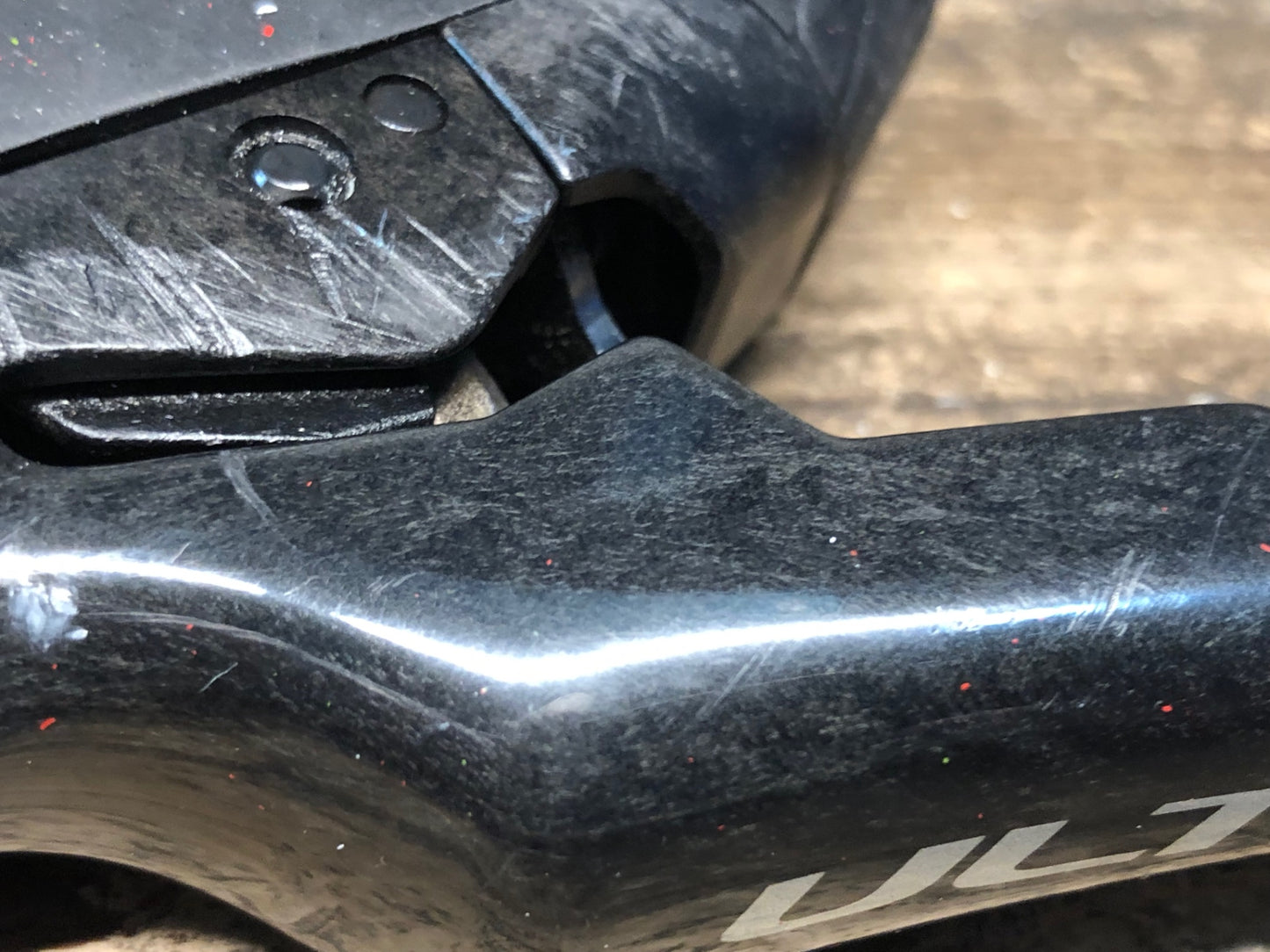 JA232 シマノ SHIMANO アルテグラ ULTEGRA ST-R8020 STIレバー 左のみ ※レバー固定付近クラックありの為ジャンク