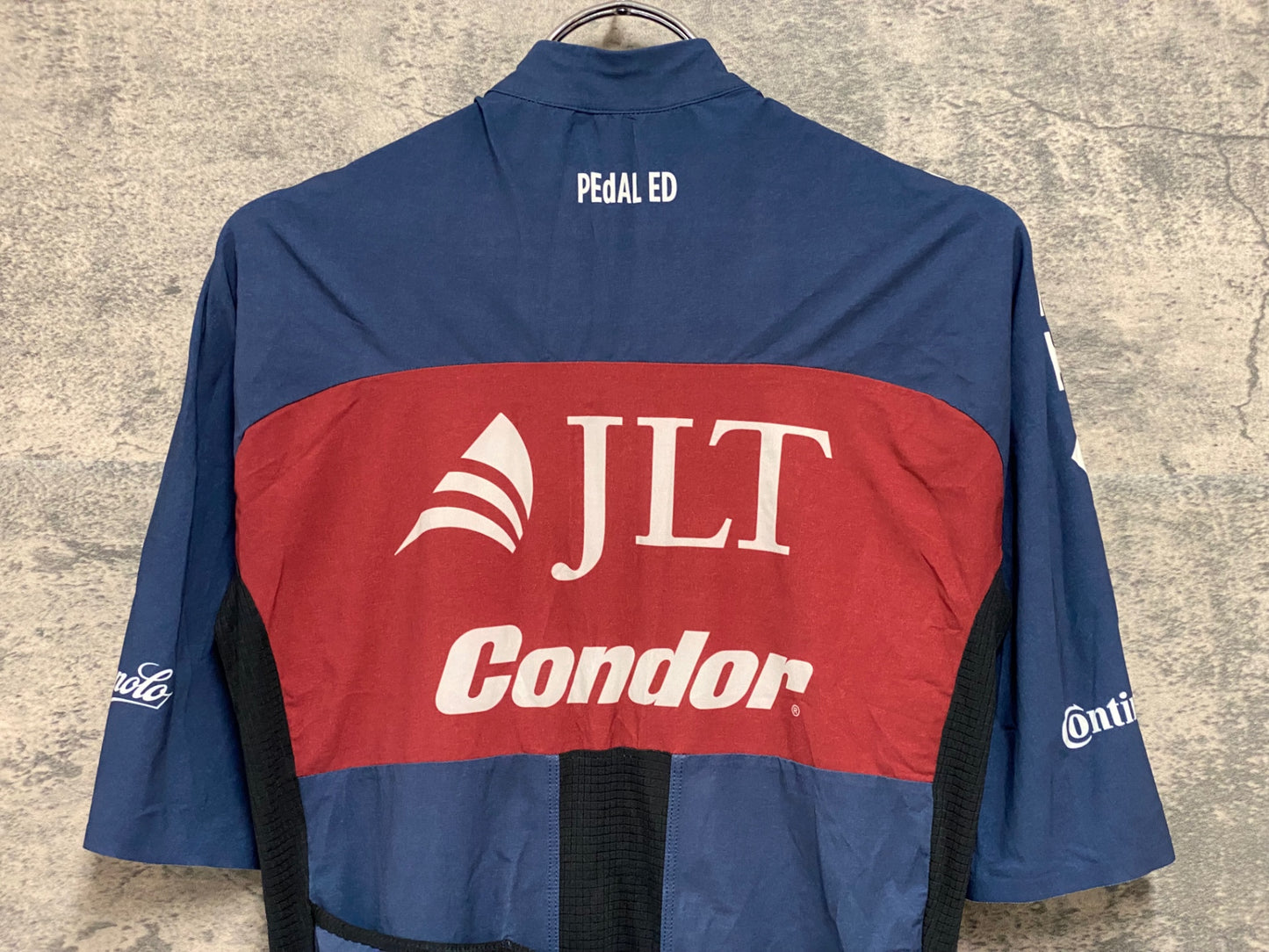 JB389 ペダレット PEdALED 半袖 サイクルジャージ 紺 ※サイズ不明