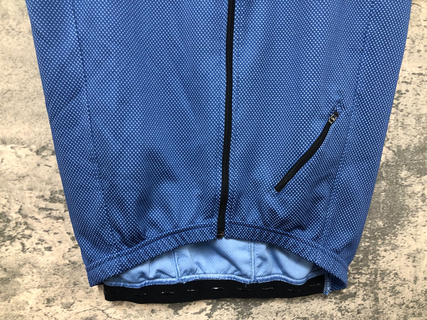 IX574 デマルキ De Marchi 半袖サイクルジャージ 青 S