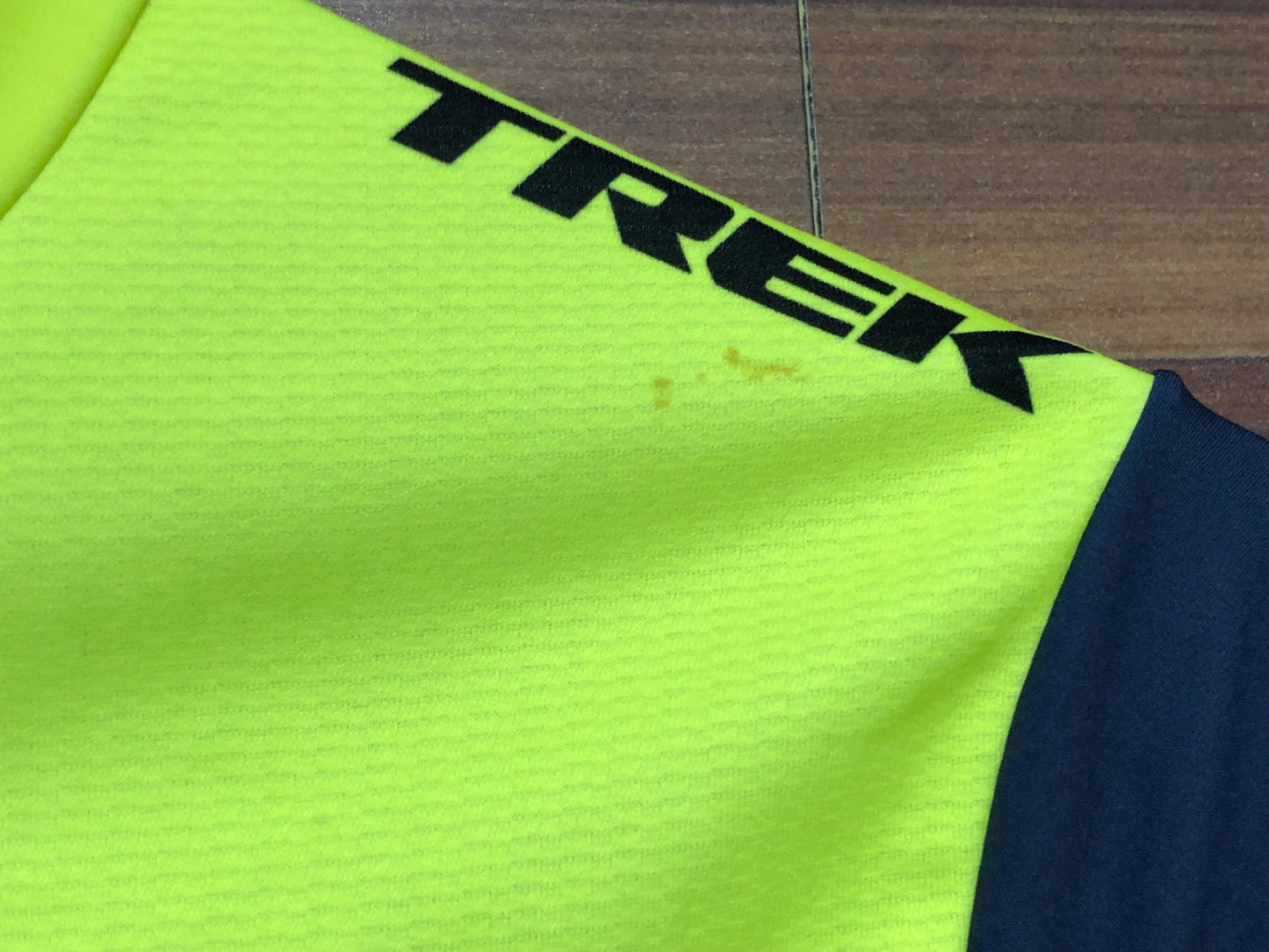 II698 サンティーニ SANTINI サイクルジャージ 半袖 S 黄 TREK Segafredo