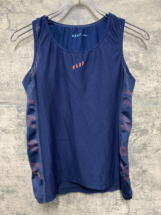 IS747 マープ MAAP ノースリーブ ベースレイヤー 紺 S