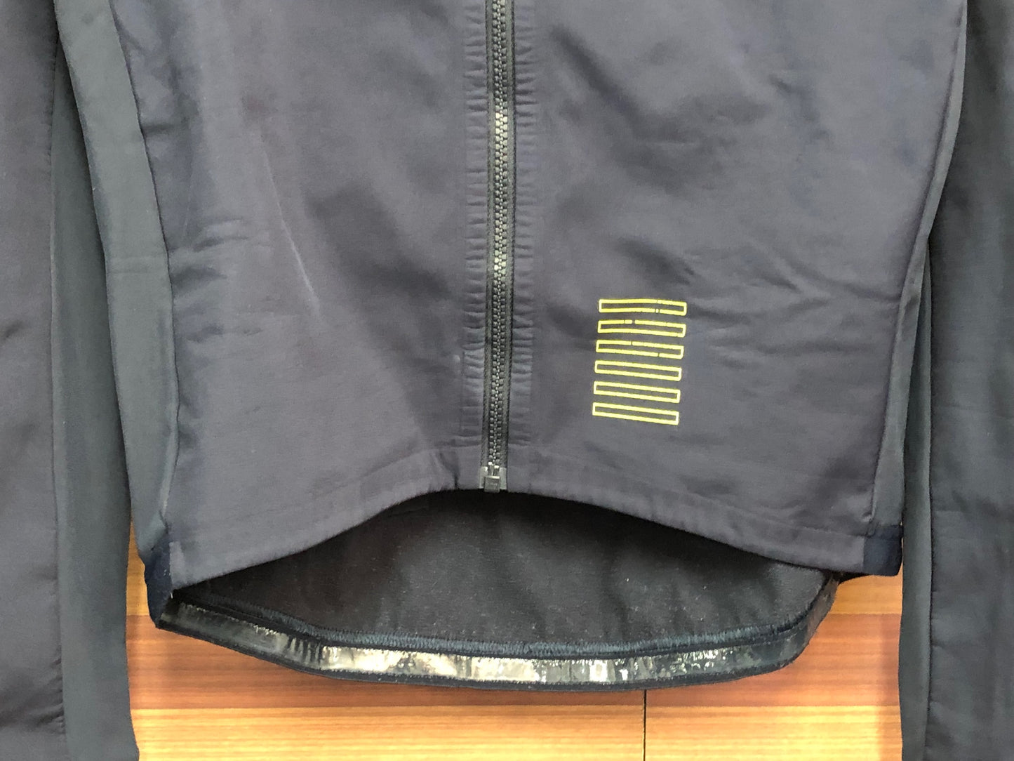 IT120 ラファ Rapha PRO TEAM TRAINING JACKET 長袖 サイクルジャケット 紺 L 裏起毛