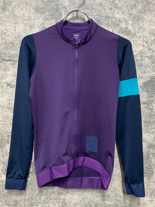 IY152 ラファ Rapha PRO TEAM 長袖 サイクルジャージ S マルーン