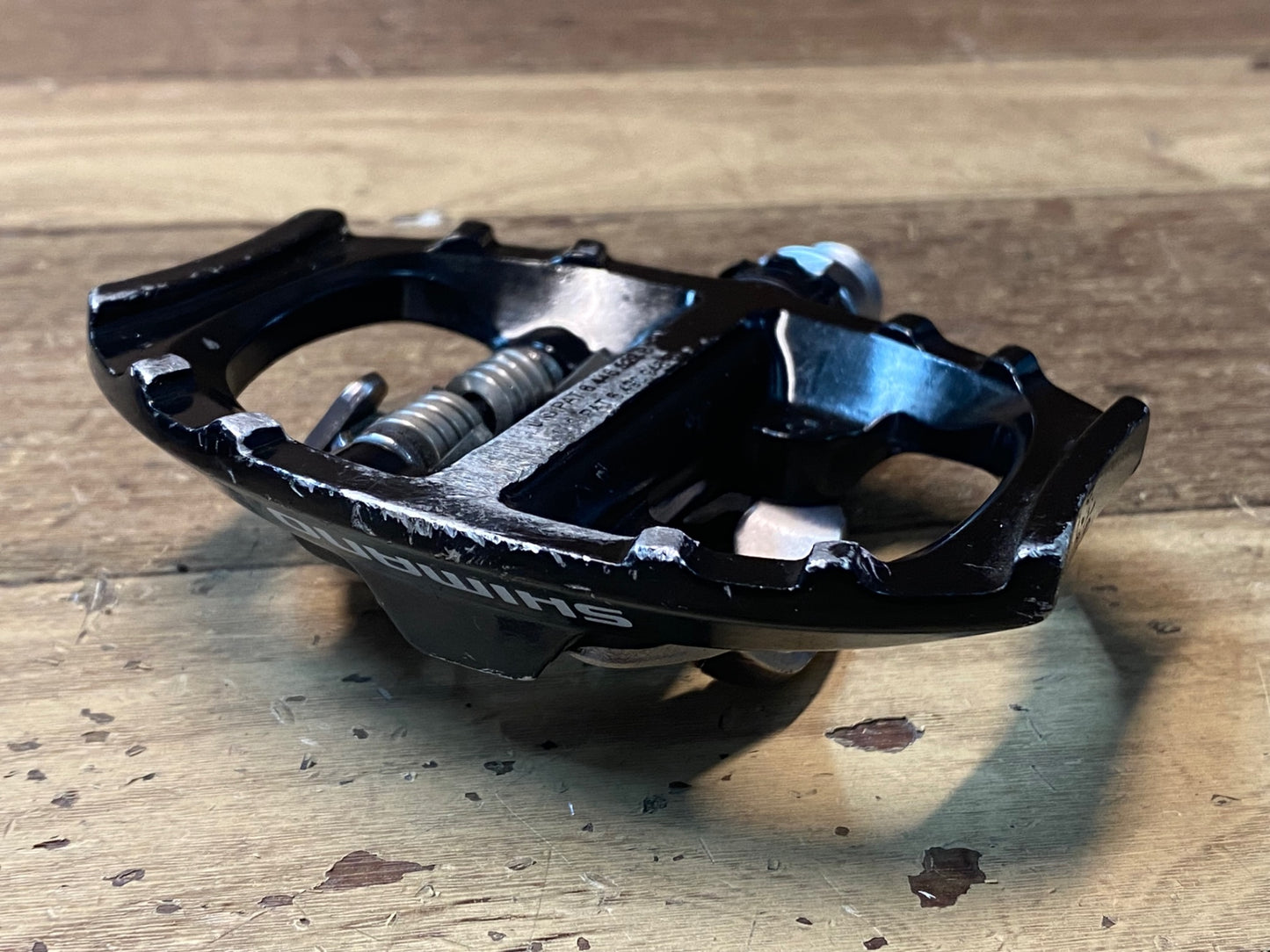 IJ671 シマノ SHIMANO PD-A530 ビンディングペダル SPD 片面フラット