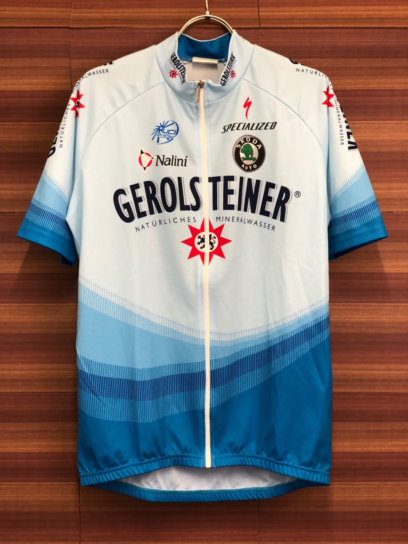 IS070 ナリーニ Nalini 半袖 サイクルジャージ 水色 4