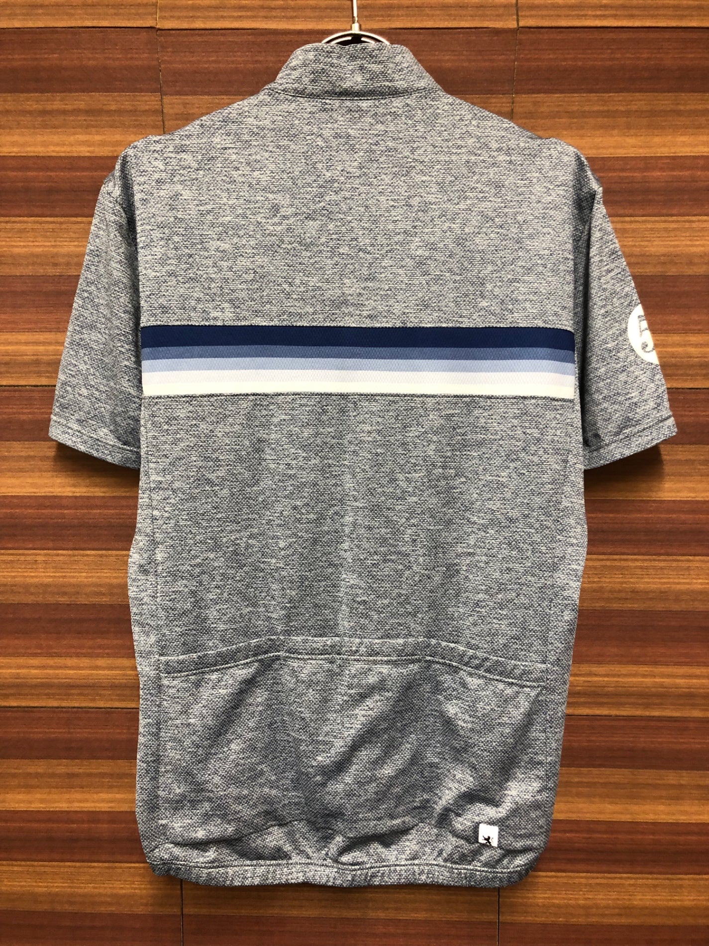 IN085 カペルミュール KAPELMUUR 半袖 サイクルジャージ グレー L